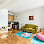 Bnbnook - Modern Studio For 4 - Walk To Pompidou & Louvre