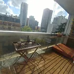 Tour Eiffel Two-Bathroom Two-Bedroom Loggia Spacious Quiet Brand-New Apartment