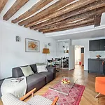 Bnbnook - Bright 1Br By Opera & Louvre & Galleries