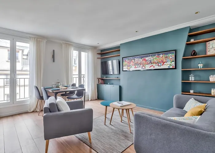 Splendid 3 Bdrs Flat In A Prime Location Of Paris