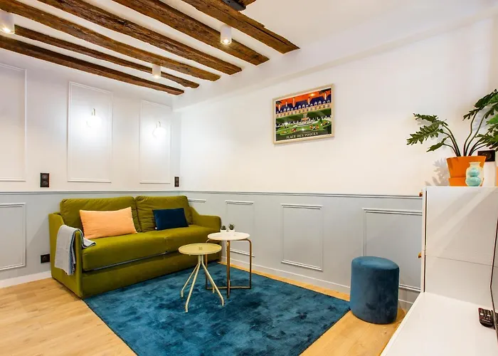 Charming Apartment - 1Br-4P - Le Marais