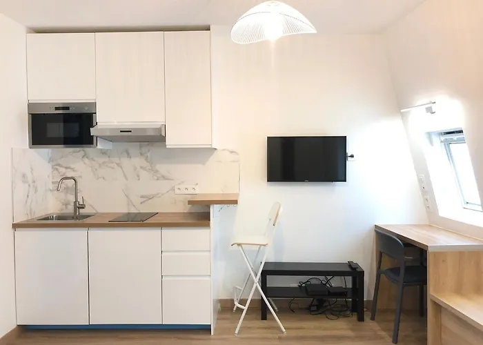 Elegance Haussmanienne, Studio Moderne Et Cosy