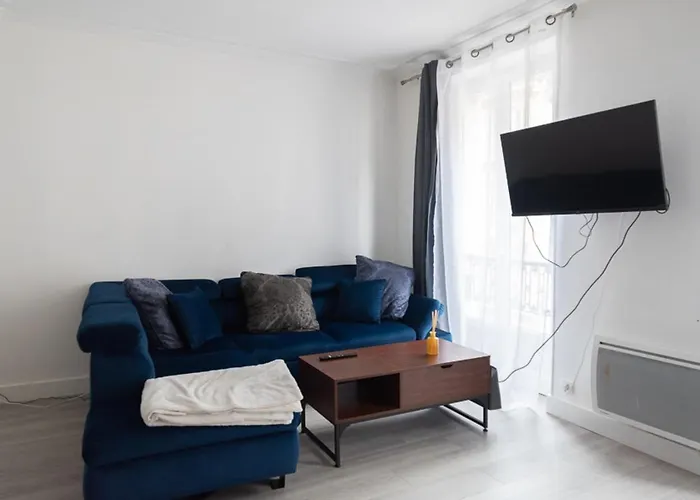 Charming Studio Near Parc Clichy