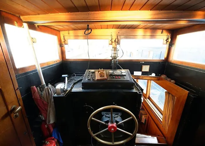 Classic Riverboat In The Center Of Paris