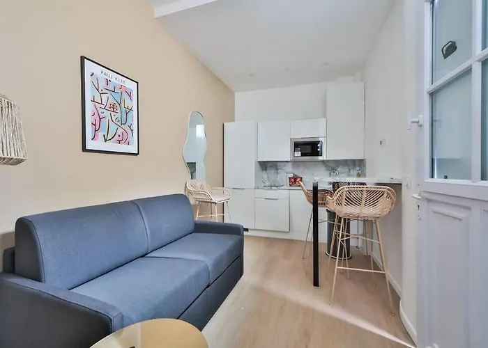 0#Appart 4Pers#1 Bedroom#Paris 15#Commerce#Ac