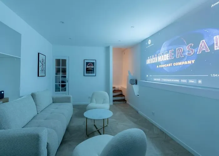 New - Appartement Luxeux Avec Cinema Et Sauna