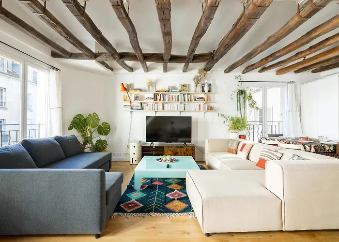 Luxurious 2 Bedroom Canal Saint Martin Saint Lazare