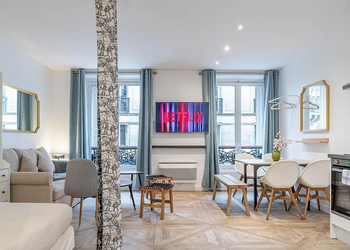 Sophiestay - Appartement Tendance Avec 1 Chambre A Montorgueil