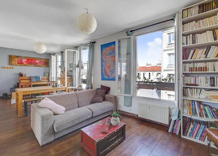 Superbe Duplex Avec Jardin Partage A Paris Menilmontant