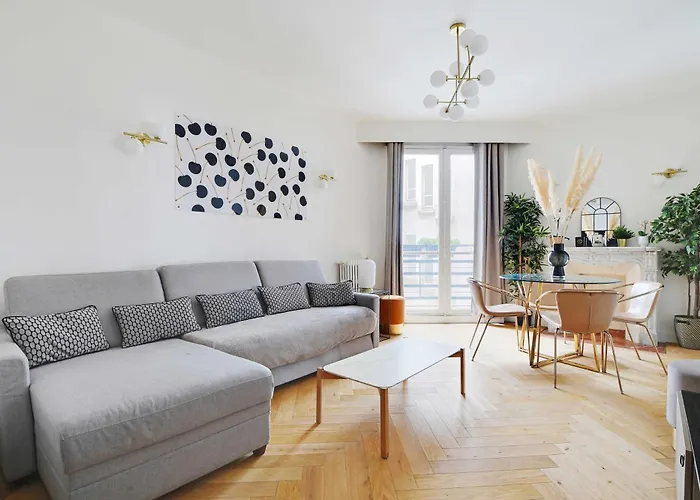 Modern & Refined 1Bdr 4P - Roland Garros