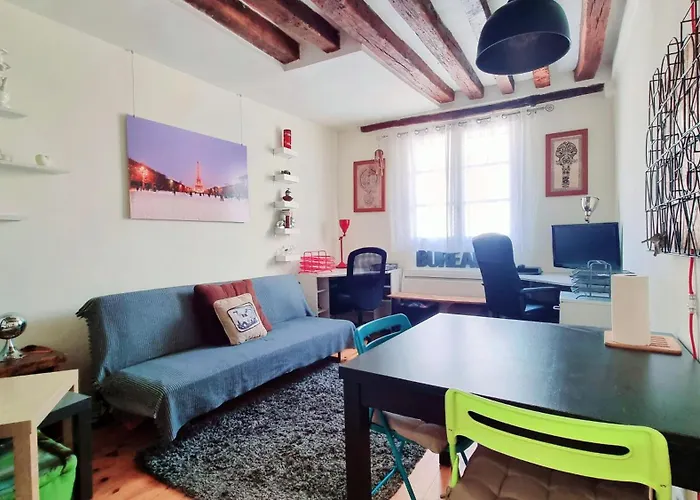 Cozy Apartment Central Paris Le Marais With 1 Separate Bed Room
