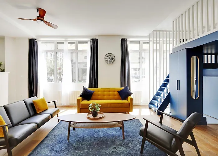 Modern Loft - 2Br-8P - Place De La Republique