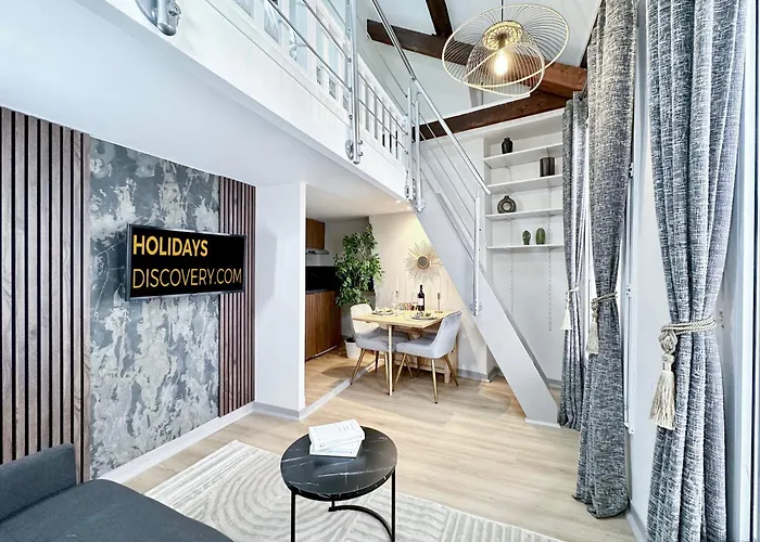 Stylish Duplex In Front Of Buttes-Chaumont