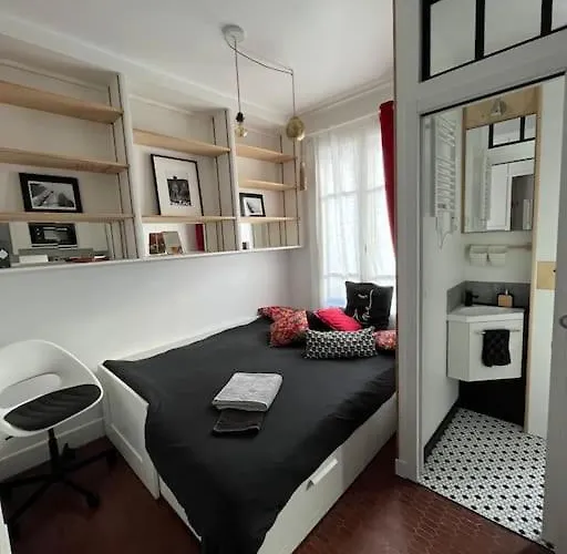 Studio Charmant Et Cosy A Paris Montmartre