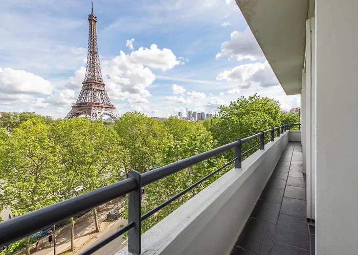 New York-Superbe Appartement Vue Tour Eiffel Pont De L\'Alma