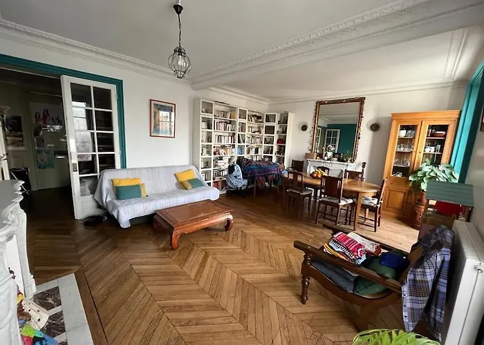 Charme Hausmanien Vue Parc 4 Rooms Famille Metro 6