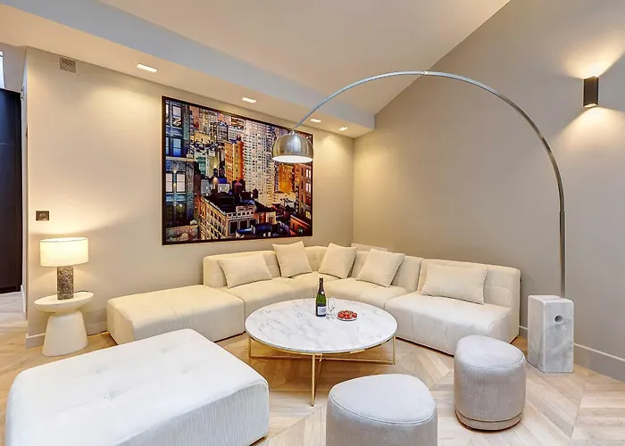Elegant Apartment With Ac - 3Br-10P- Le Marais