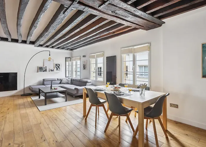 Les Halles & Le Marais - 2Br - Cityapartmentstay