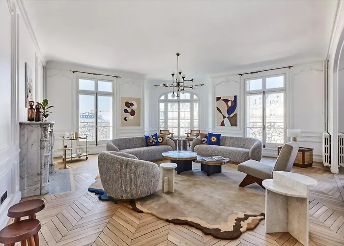 Luxueux Appartement Familial 5 Bd, Parc Monceau