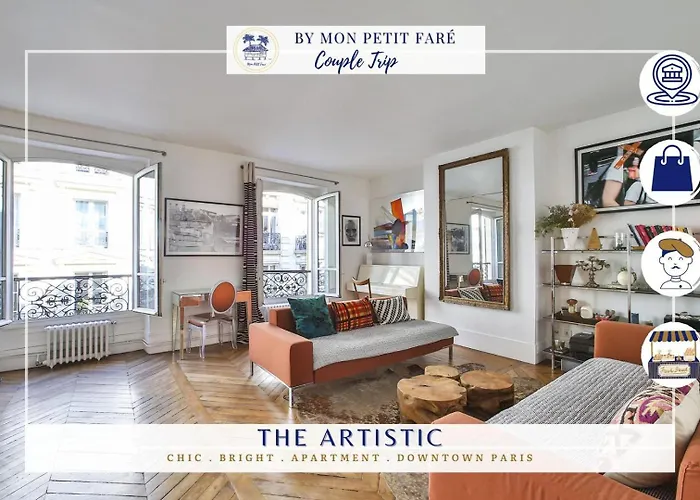 L\'Artistique - Design & Spacieux - Tour Eiffel