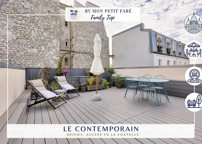 Le Contemporain - Terrace & Near Montmartre