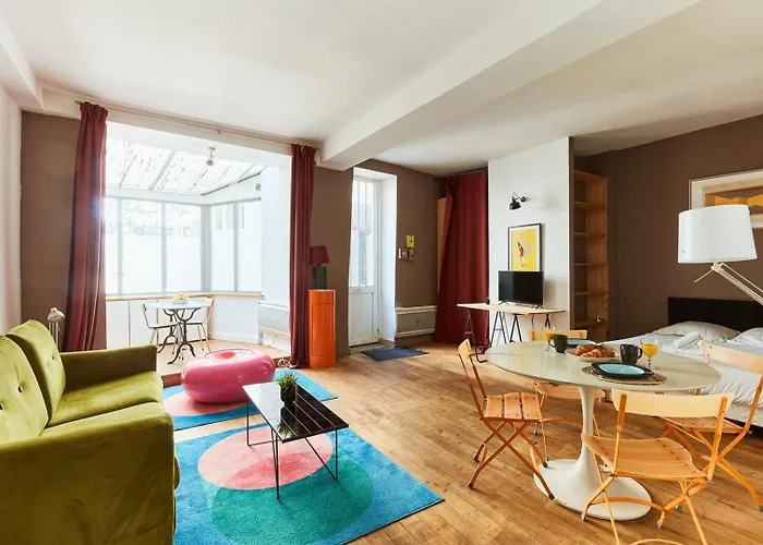 Bnbnook - Modern Studio For 4 - Walk To Pompidou & Louvre