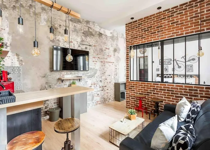 M2- Modern Loft In Le Marais, Bright And Comfortable
