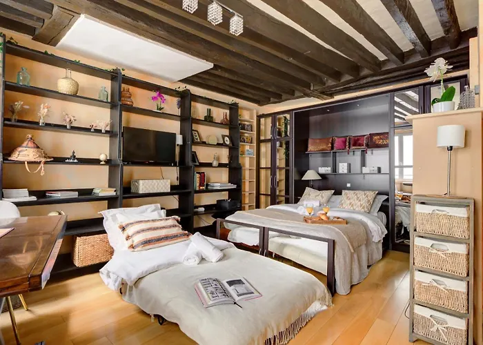 Bnbnook - Cozy Studio In Historic Le Marais