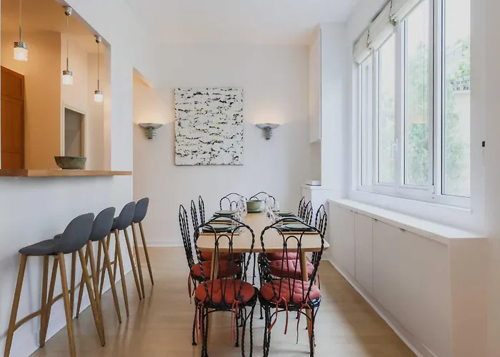 Peaceful Flat - 2Bd 9P - Passy Tour Eiffel