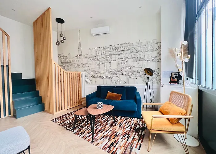 Montmartre Marvel! Designer Apartment Near Metro