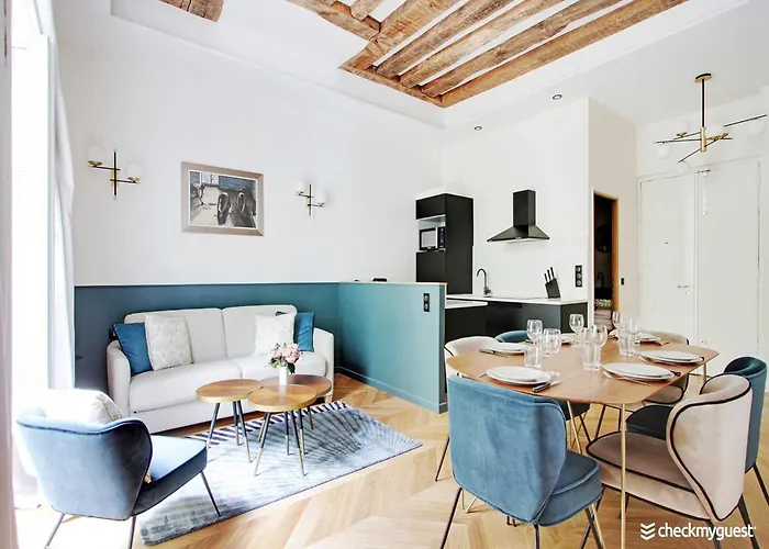 Stylish Apartment - 2Br 6P - Le Marais