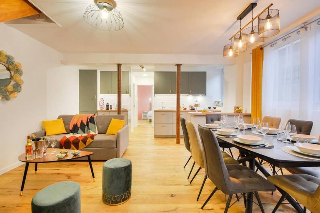 Luxueux Duplex 6 - 8pers - Full Equipped - Republique Apartment *