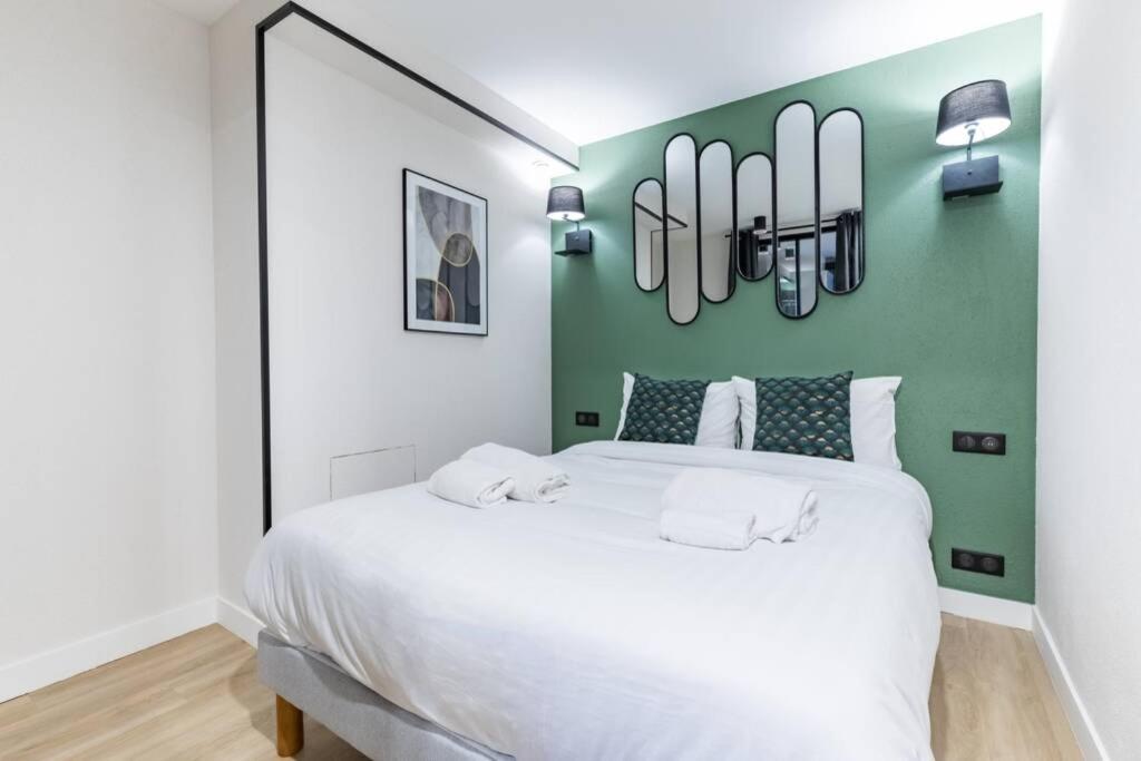 Apartamento Hsh Parmentier-couronnes Ii Design 4p-1br Paris
