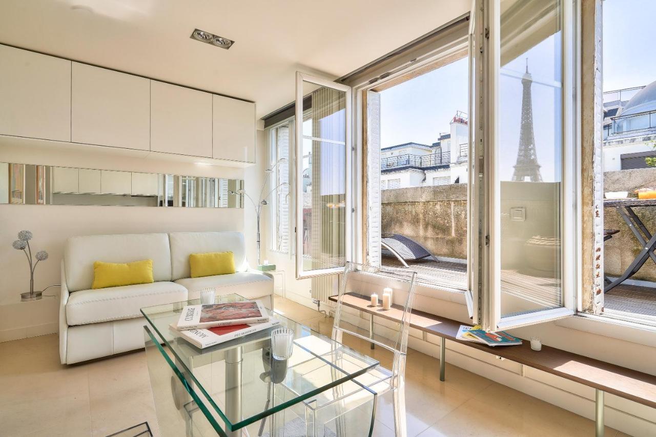 Designed With Ac-terrasse Vue Tour Eiffel * Paris