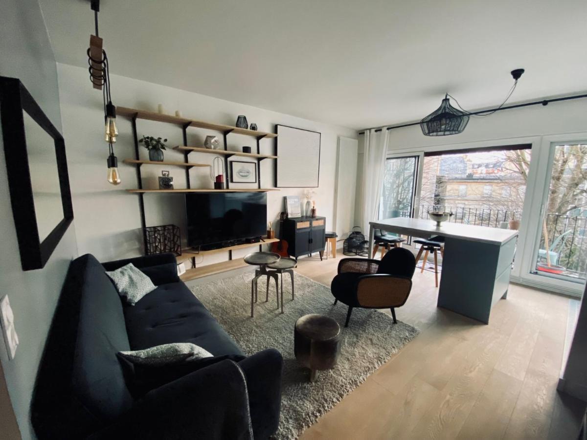 New, Appartement Au Calme, Balcon Sur Parc Prive