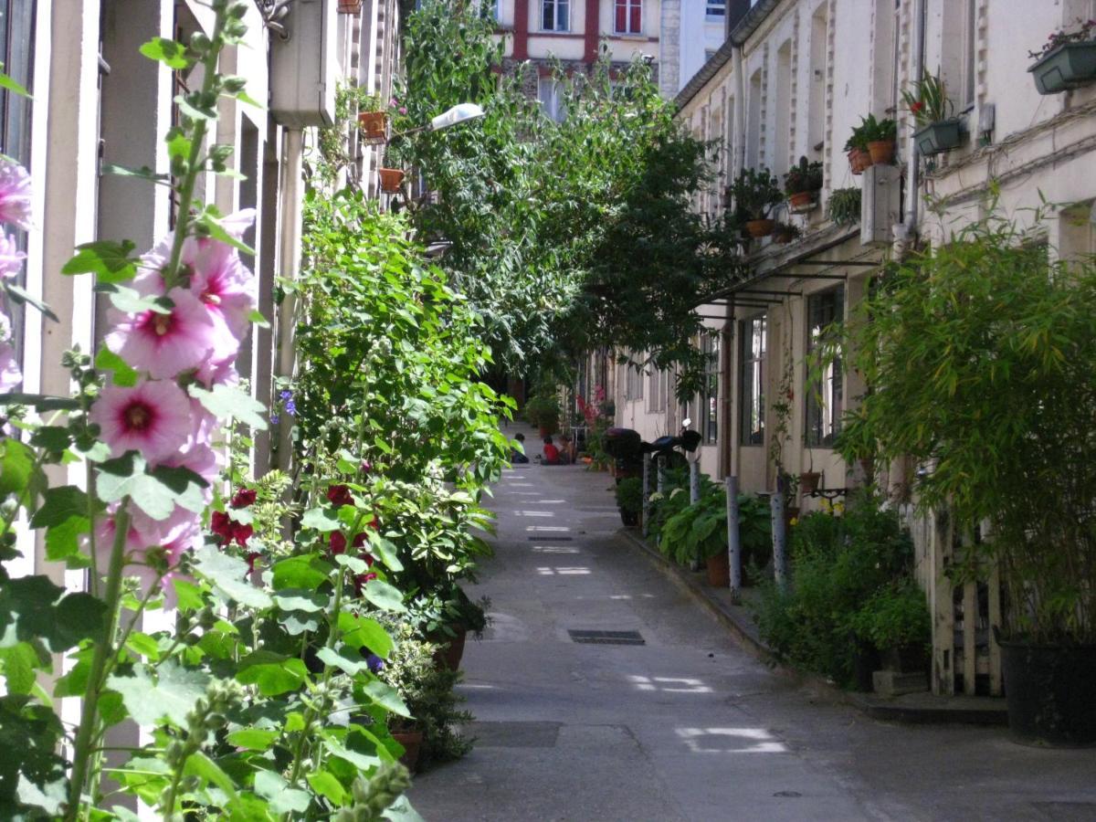 Cite Pilleux - Charming In A Flowery Pedestrian Lane Apartment *
