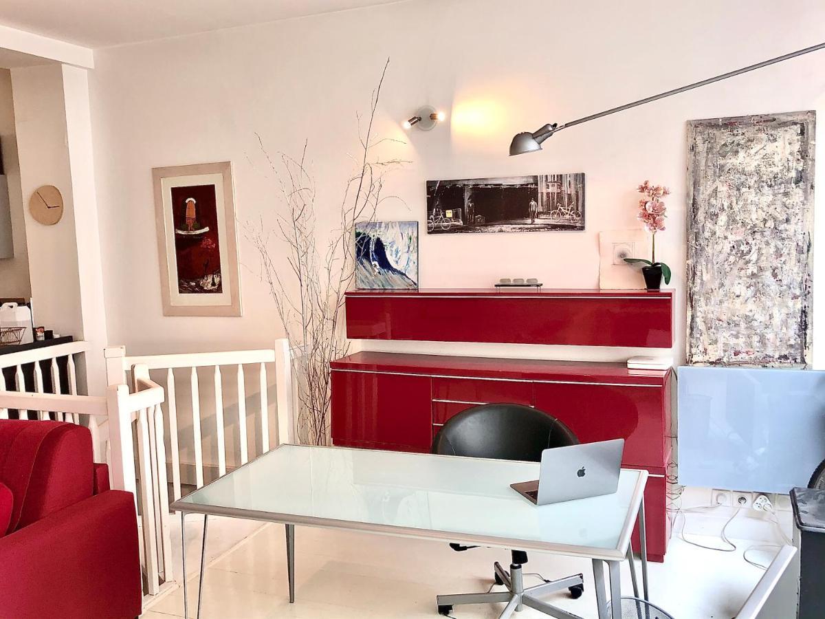 Apartment Modern Design Loft Apartment, Steps To Notre Dame *