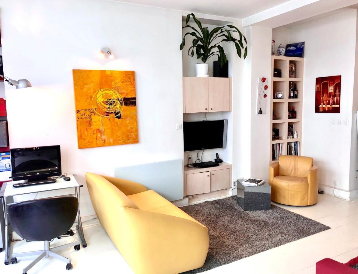 Apartment Modern Design Loft Apartment, Steps To Notre Dame *