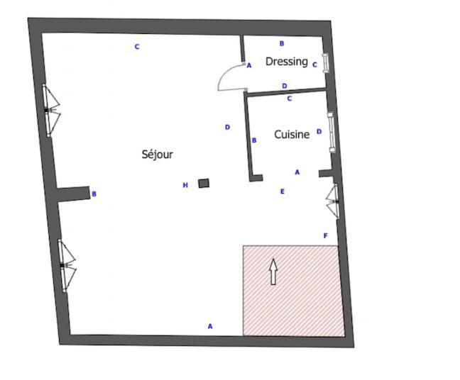Latin Quarter Duplex Apartamento *