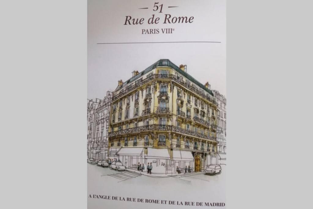 Haussmannien Moderne 2 Pieces Quartier Europe Du 8eme Paris