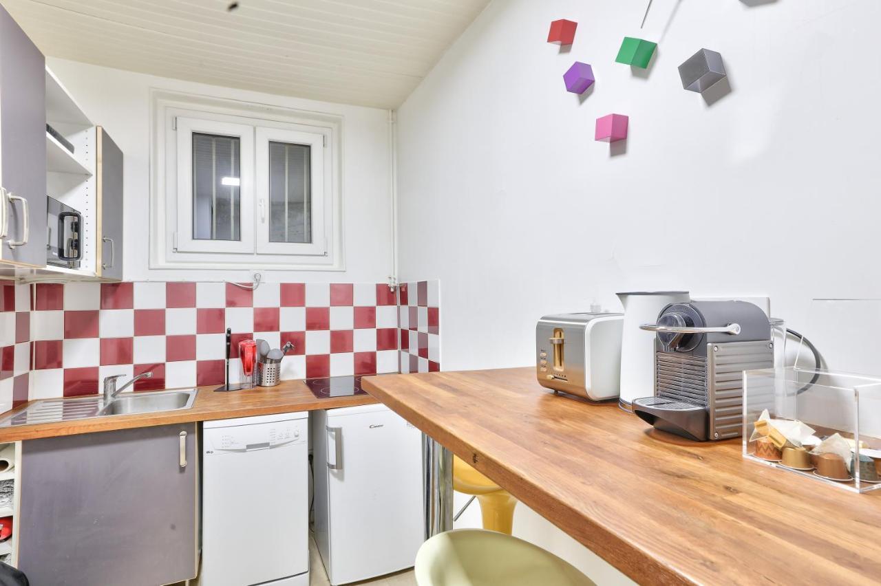 Apartamento Superb T1bis At 1min From The Metro Porte St-ouen *