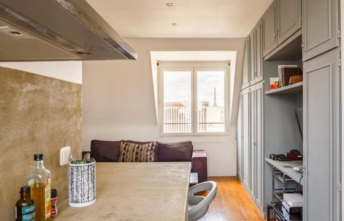 Appartement Beautiful With A View Of Eiffel Tower In Center