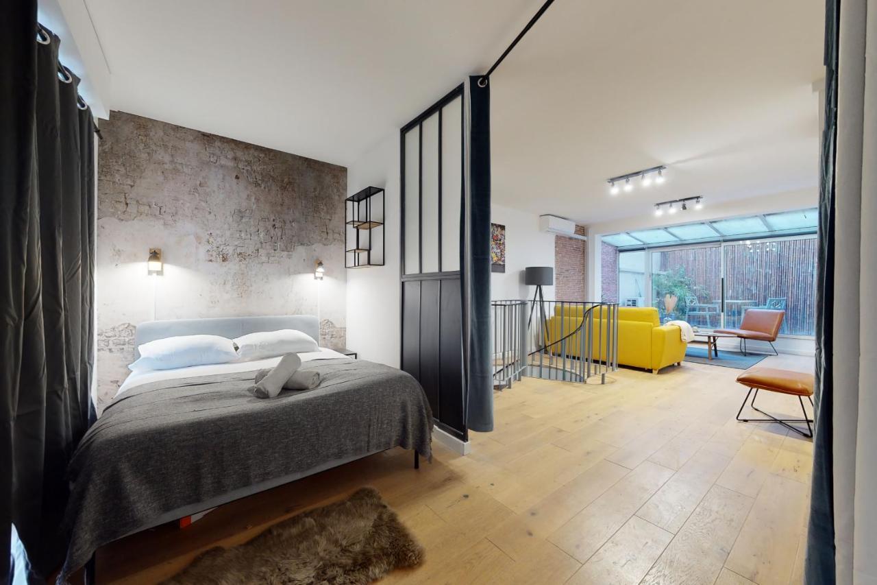 Superbe Loft Avec Patio - Tour Eiffel Apartamento *