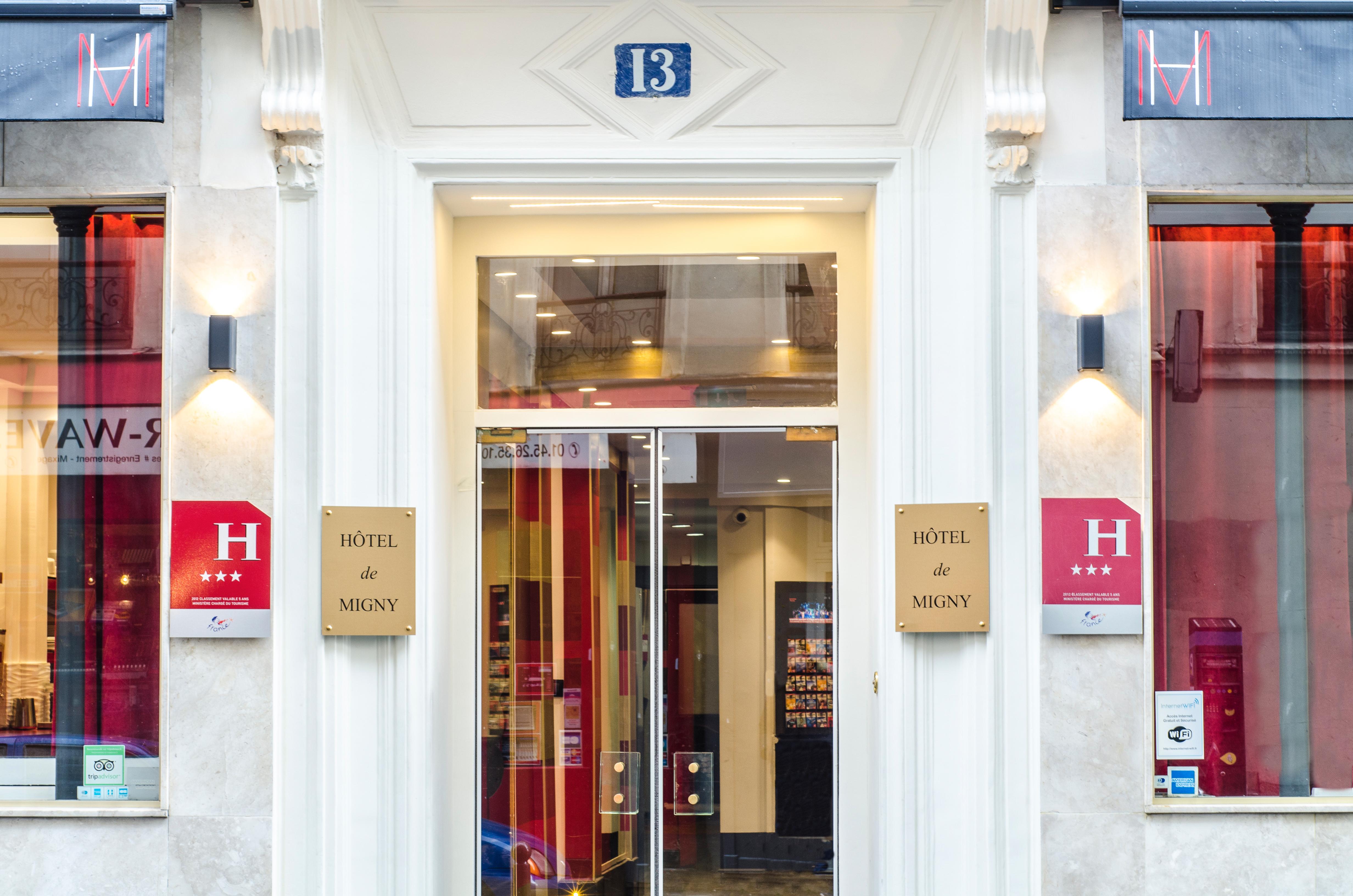 Migny Opera Montmartre Hotel