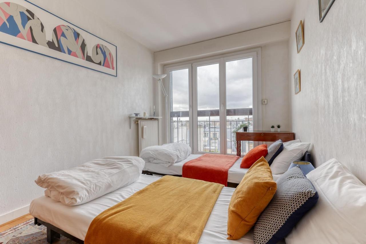 Apartment Large And Bright 2 Bdrs Flat With View - 20 Paris