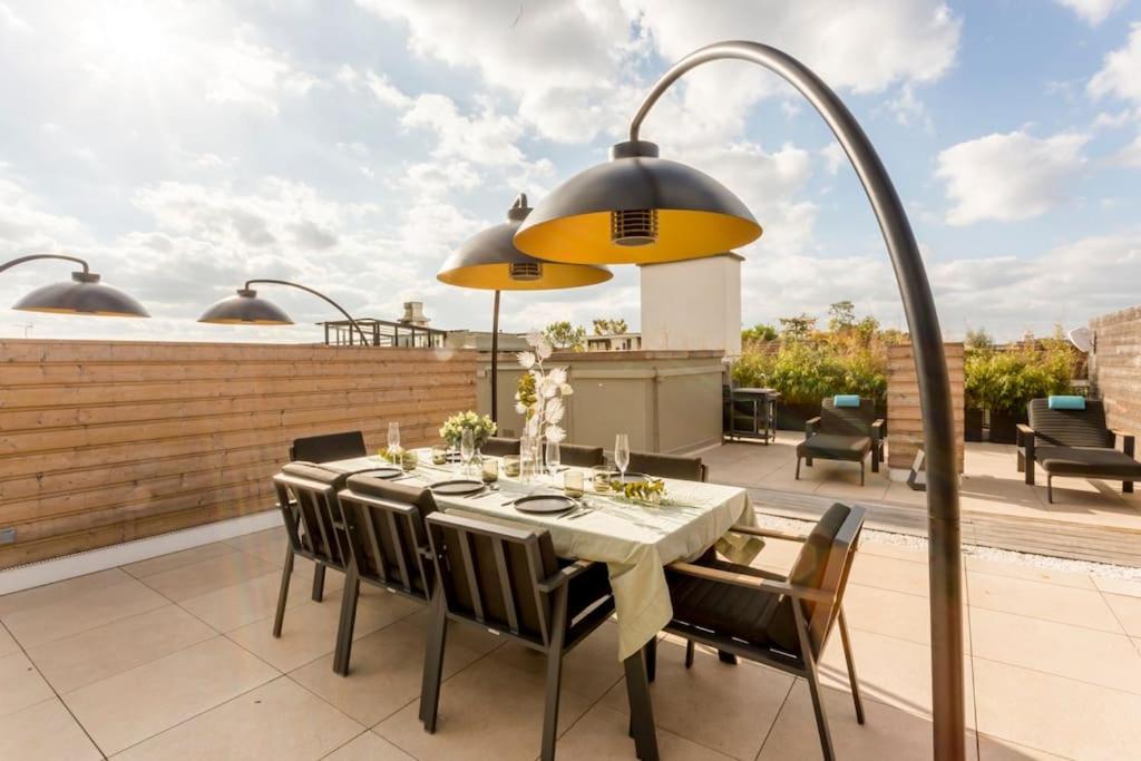 Penthouse 126 Jacuzzi Terrasse 16 Apartamento Paris