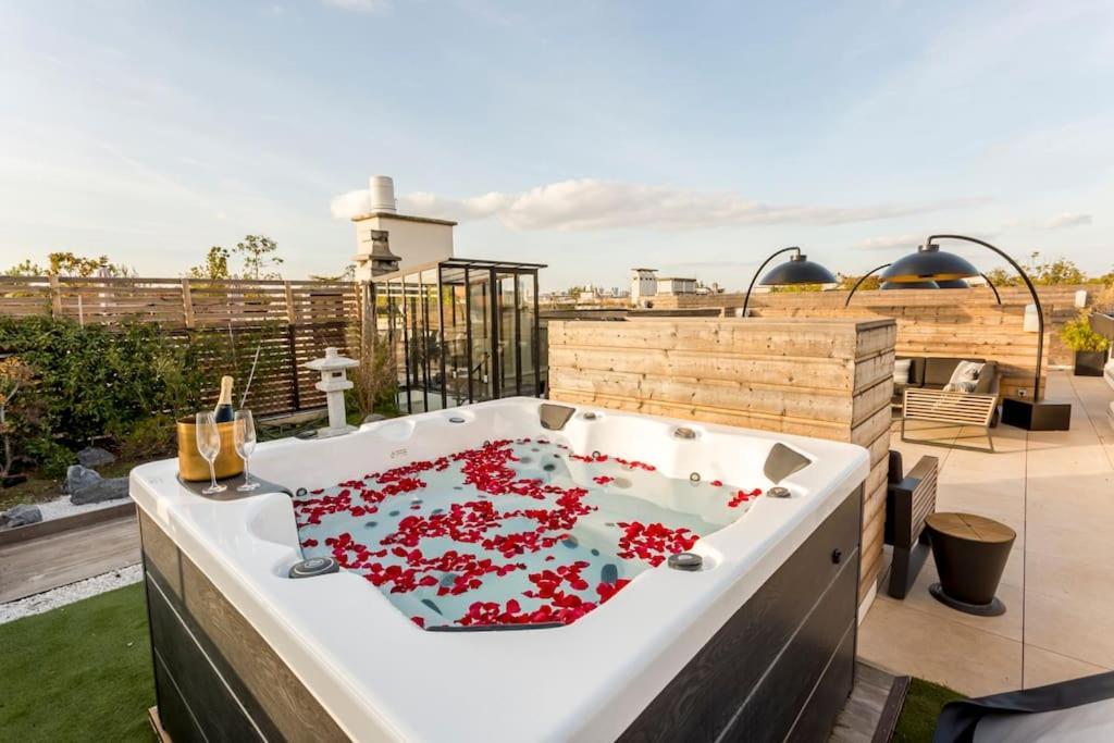 Penthouse 126 Jacuzzi Terrasse 16 Apartamento Paris