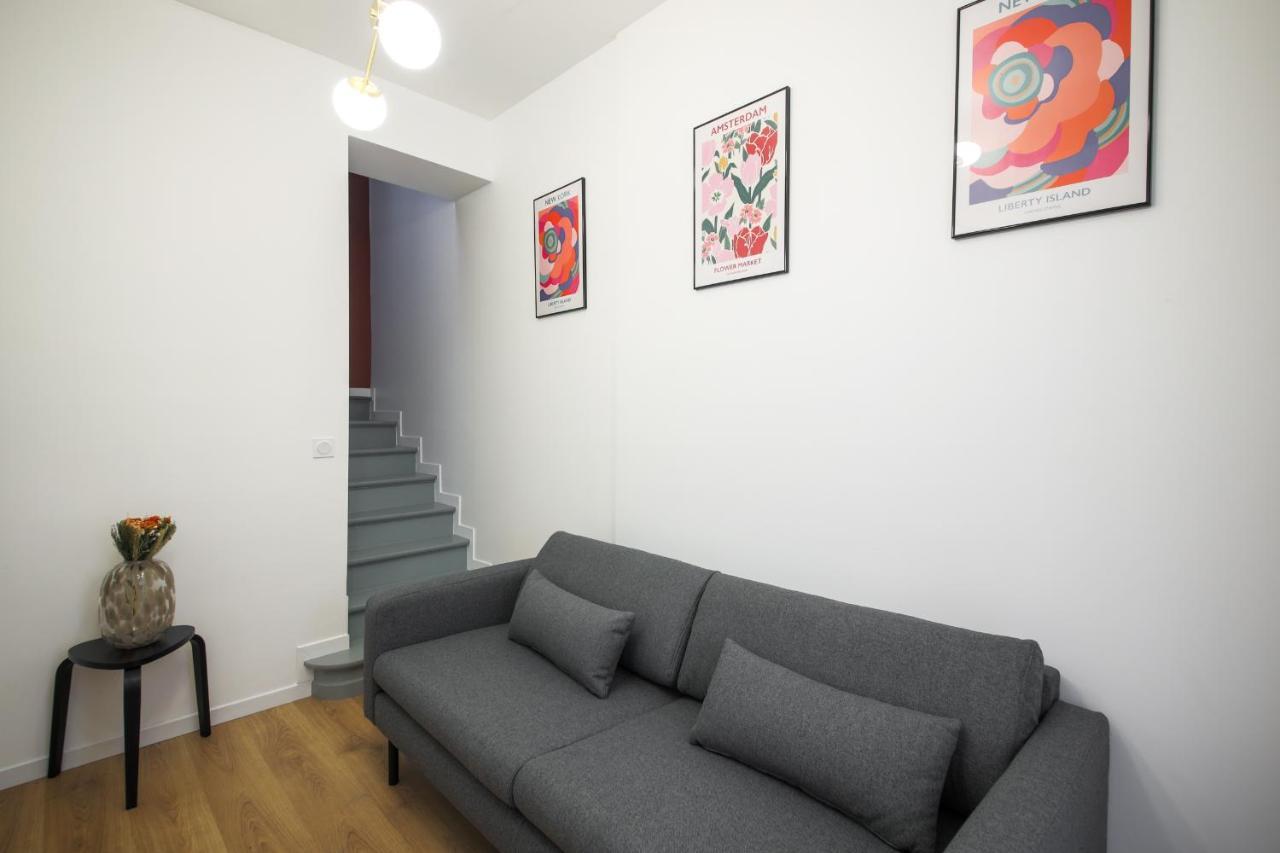 4#duplex 2 Pers#paris 15#commerce#ac Appartement *