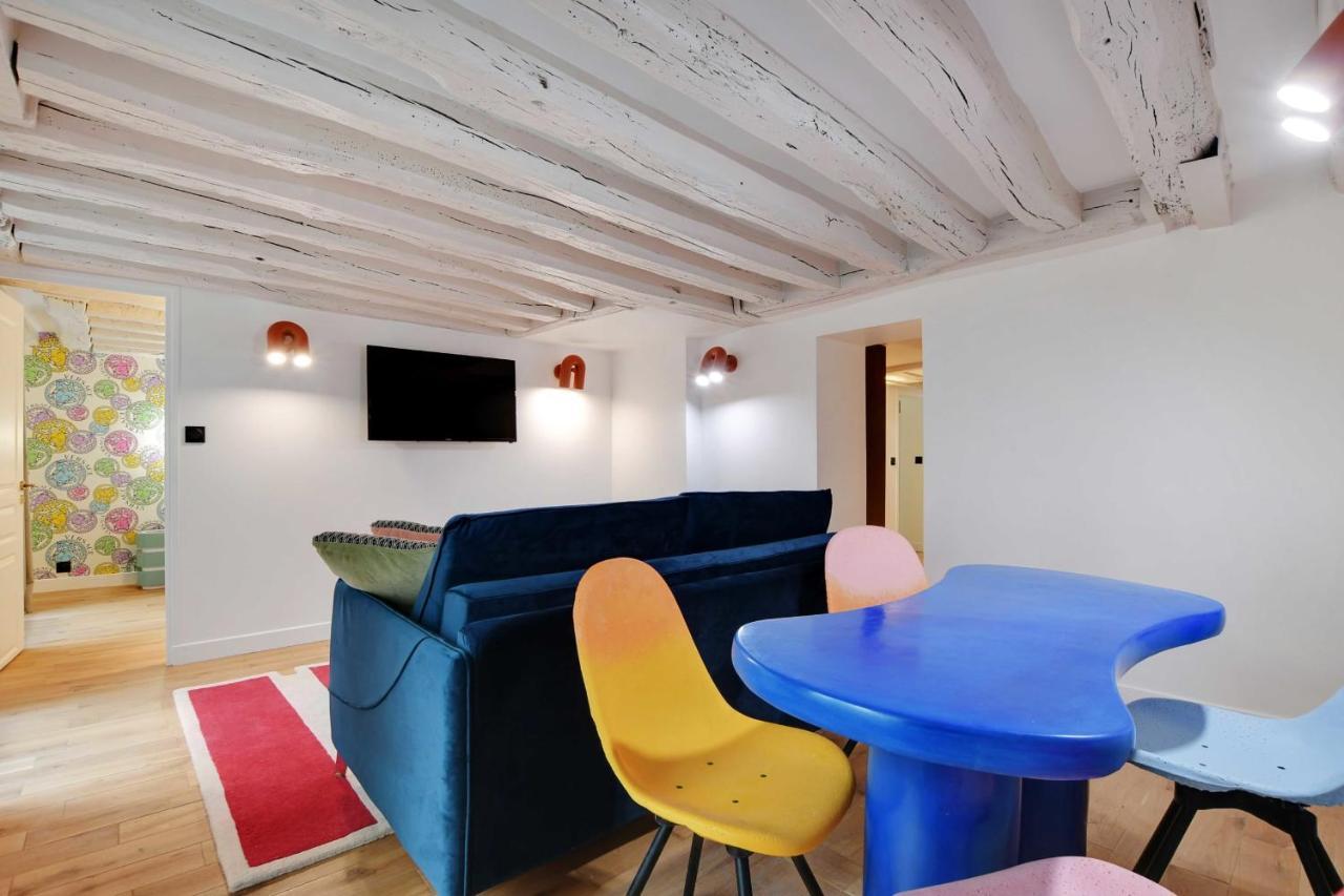 Joyful - 2br-6p - Louvre-rivoli Appartement *