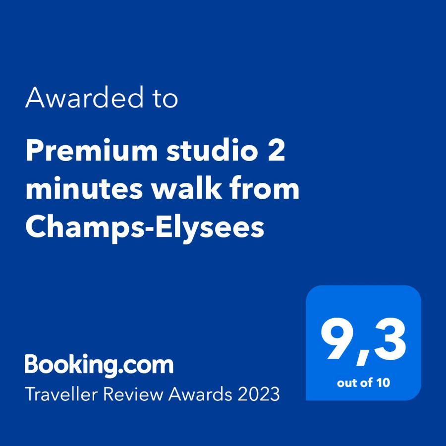 Apartamento Premium 2 Minutes Walk From Champs-elysees Paris